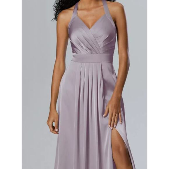 AW BRIDAL 14 1X plus purple haze theresa formal party gala maxi dress NEW B93 - Picture 1 of 10